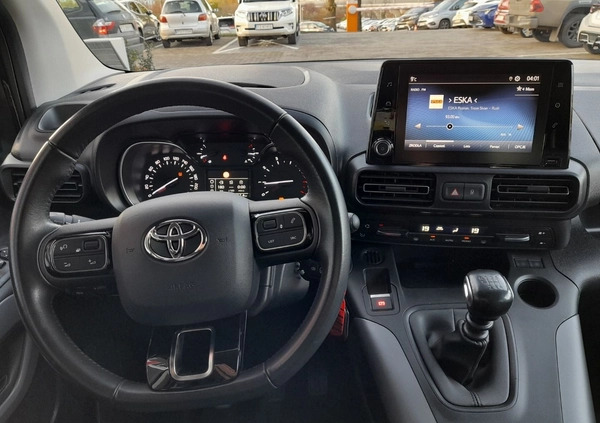 Toyota ProAce cena 99800 przebieg: 97554, rok produkcji 2020 z Poznań małe 121